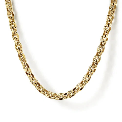 Gabriel & Co. Men's Gold Chain Necklace - Skeie's Jewelers