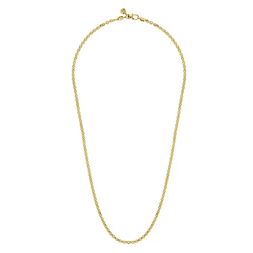 Gabriel & Co. Men's Gold Chain Necklace - Skeie's Jewelers
