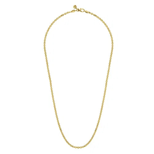 Gabriel & Co. Men's Gold Chain Necklace - Skeie's Jewelers