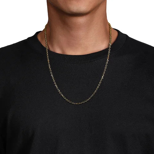 Gabriel & Co. Men's Gold Chain Necklace - Skeie's Jewelers