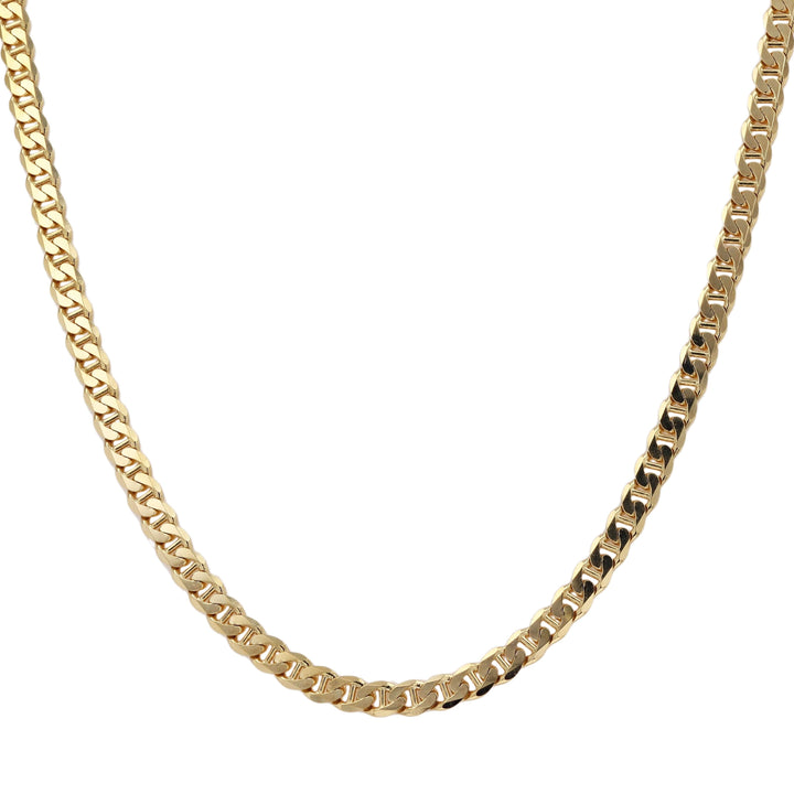 Yellow Gold Anchor Chain Necklace - Skeie's Jewelers