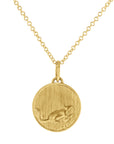 The Lion & The Mouse Small Aesop Medallion - Skeie's Jewelers