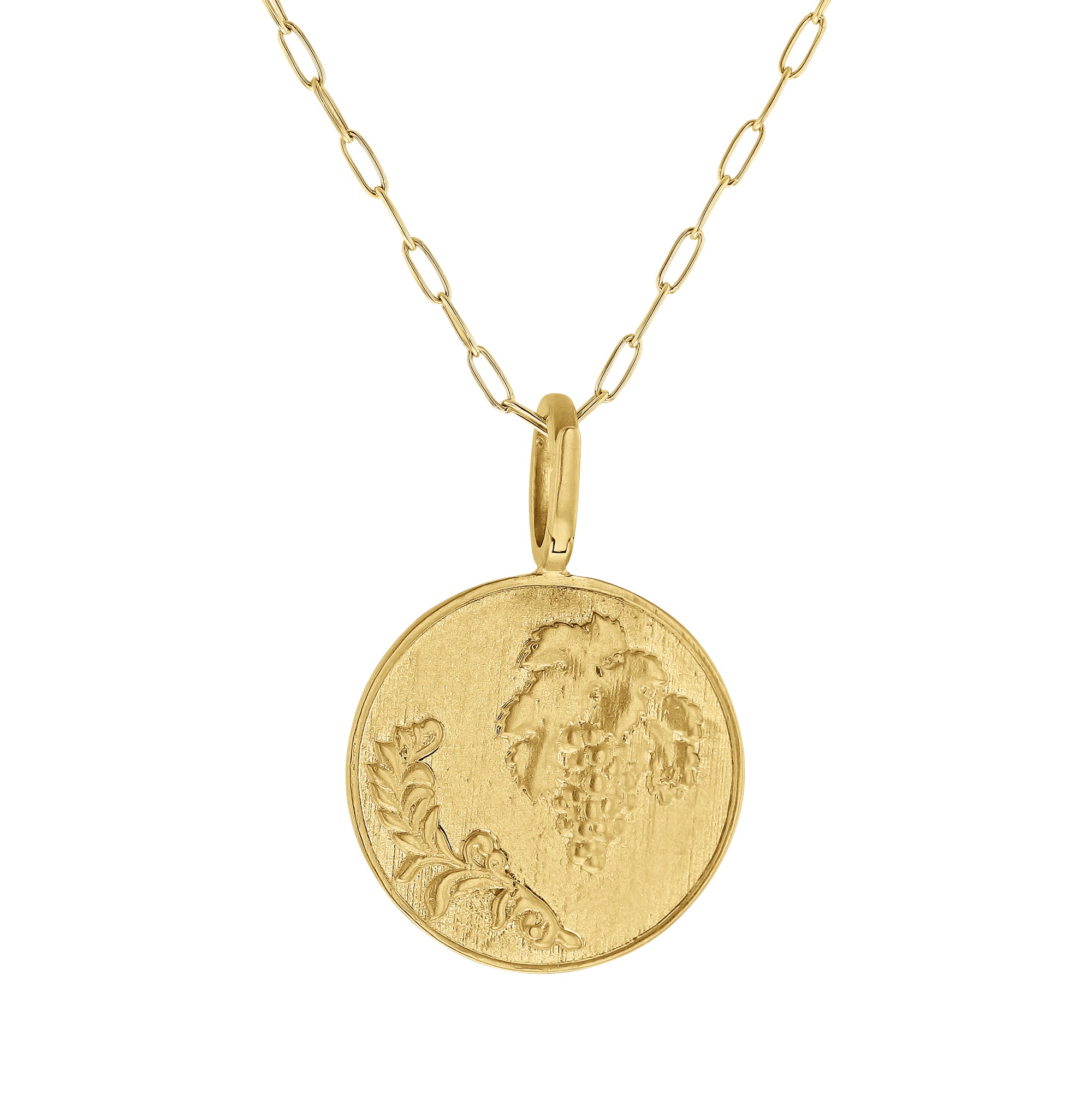 The Fox & The Grapes Aesop Medallion - Skeie's Jewelers