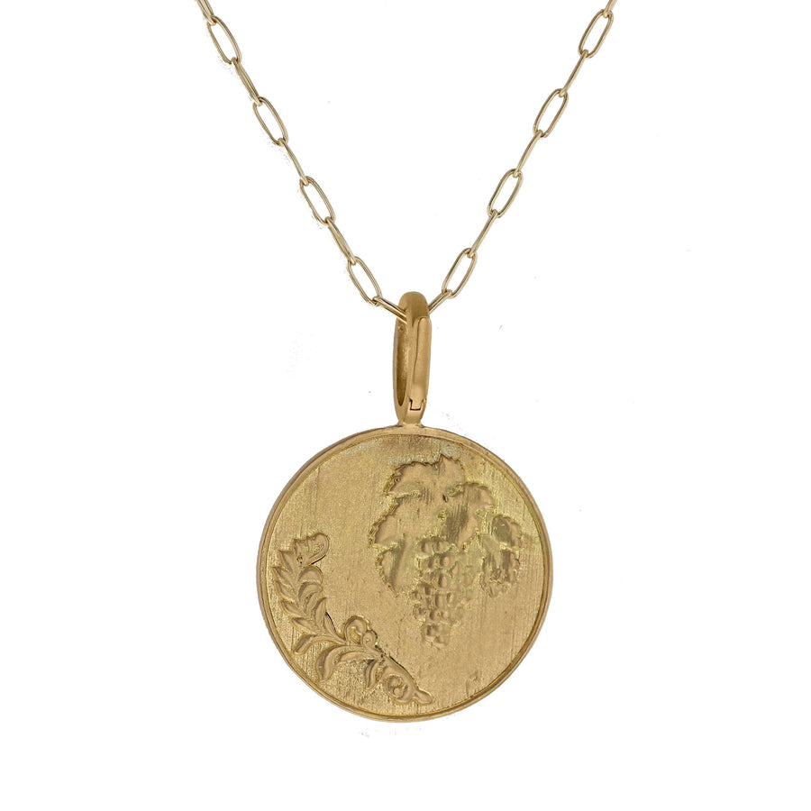 The Fox & The Grapes Aesop Medallion - Skeie's Jewelers