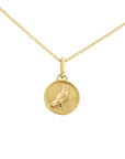 The Bijou Owl Medallion Pendant - Skeie's Jewelers
