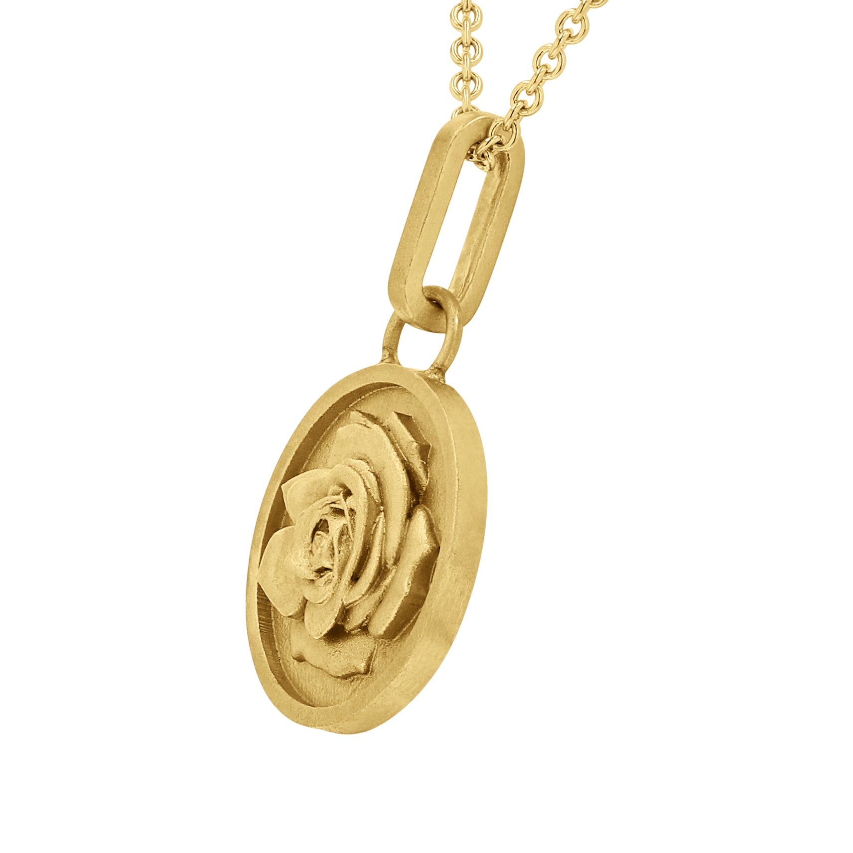 The Bijou Rose Medallion Pendant - Skeie's Jewelers