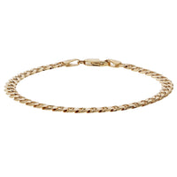 Yellow Gold Anchor Chain Bracelet - Skeie's Jewelers