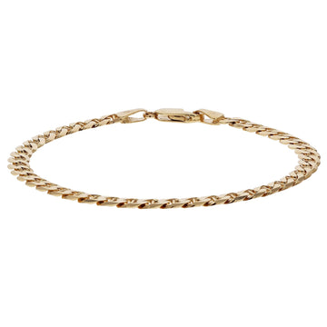 Yellow Gold Anchor Chain Bracelet - Skeie's Jewelers