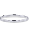 Classic Hinged All-Gold Bangle - Skeie's Jewelers