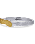 Lika Behar Stockton Sterling Silver and 24kt Gold Ring - Skeie's Jewelers