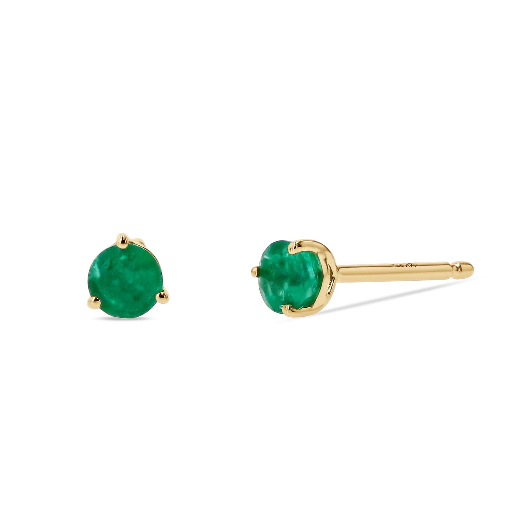 Emerald Studs - Skeie's Jewelers