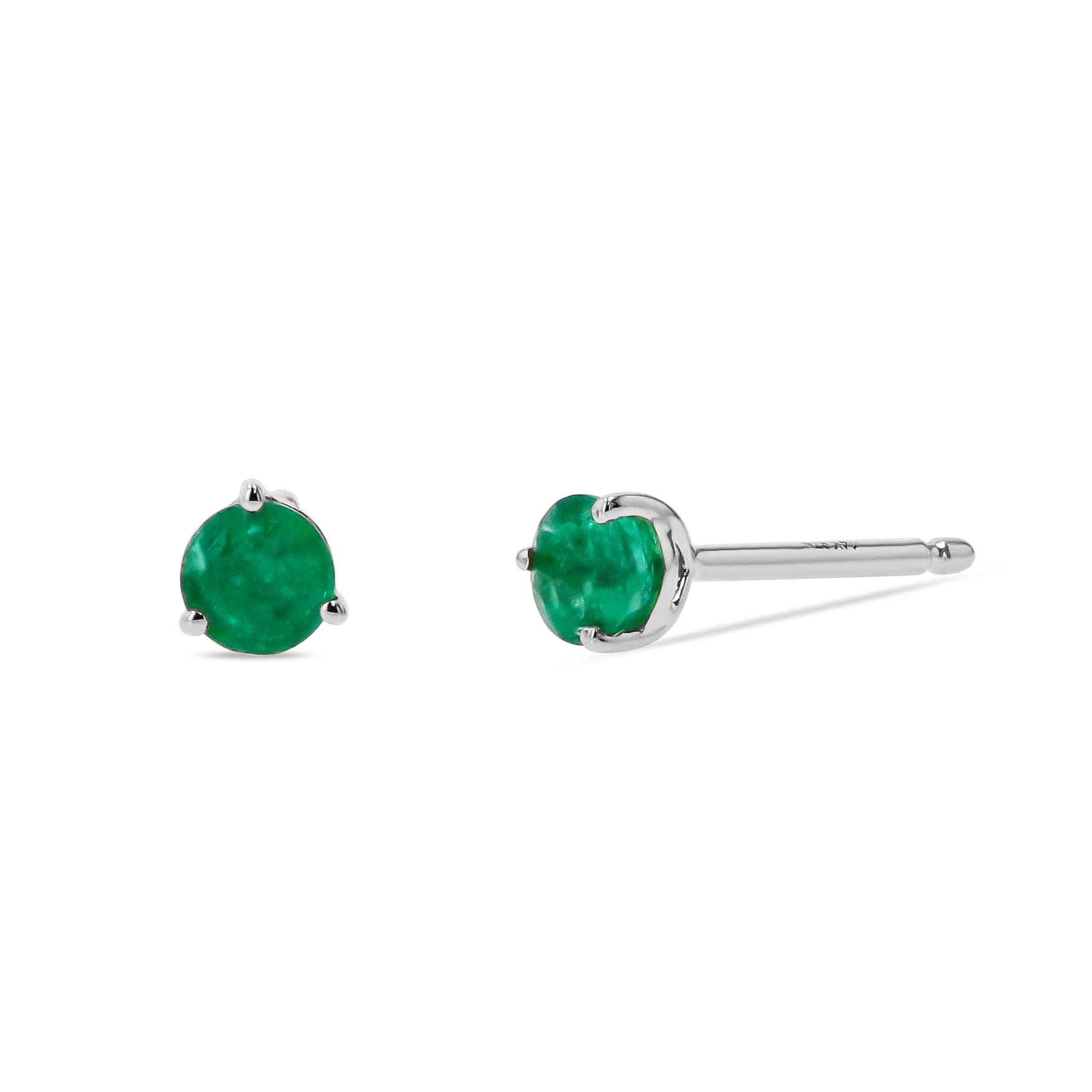 Emerald Studs - Skeie's Jewelers
