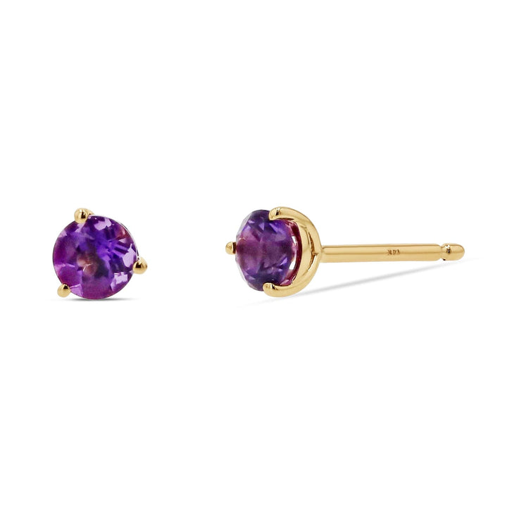 Amethyst Studs - Skeie's Jewelers