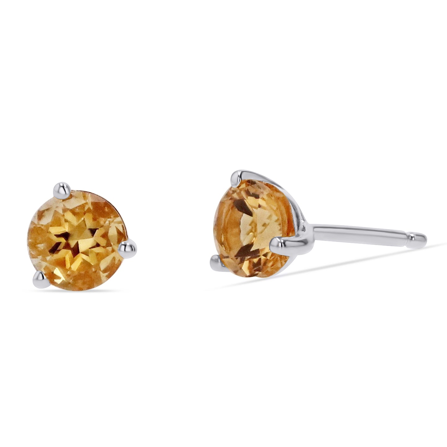Citrine Studs - Skeie&#39;s Jewelers