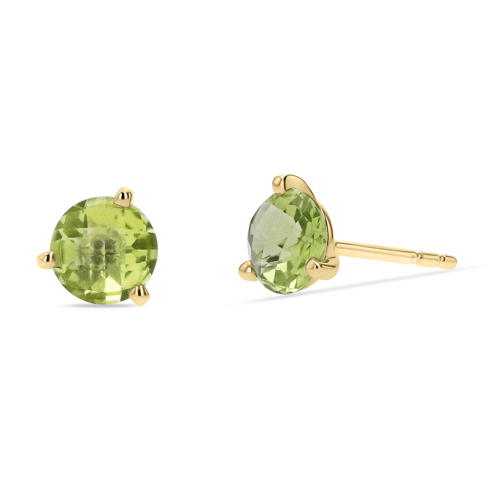 Peridot Studs - Skeie's Jewelers