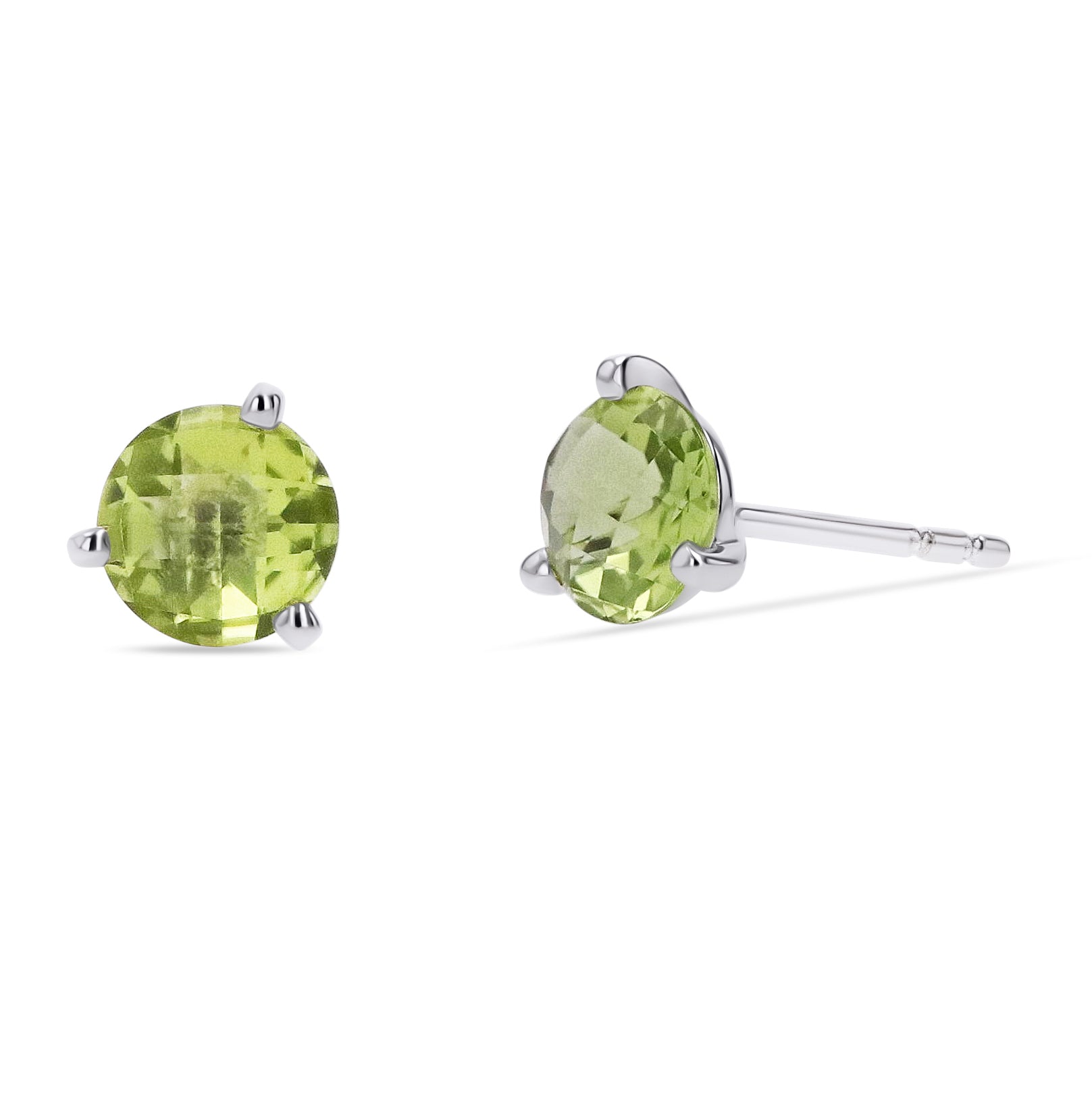 Peridot Studs - Skeie's Jewelers