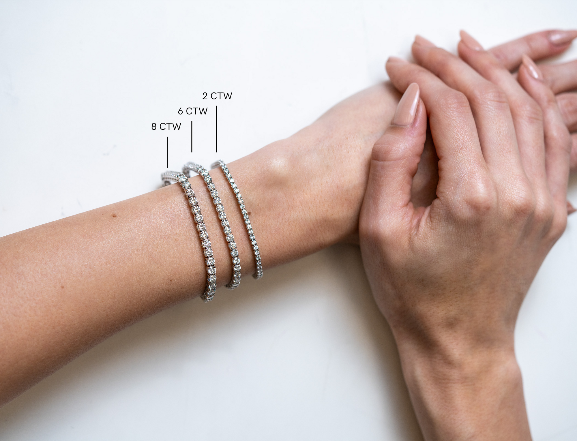 White Gold Diamond Tennis Bracelet Collection - Skeie's Jewelers