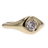 Skeie's Jewelers Diamond Signet Ring - Skeie's Jewelers