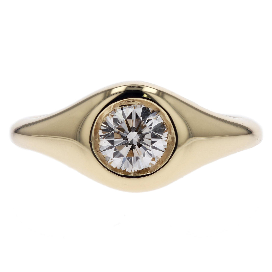 Vera | Round Brilliant Solitaire Diamond Engagement Ring - Four Prong –  Matthews Jewellers