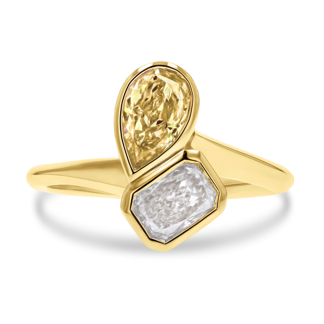 Skeie's Exclusive Toi et Moi Bezel-Set Ring