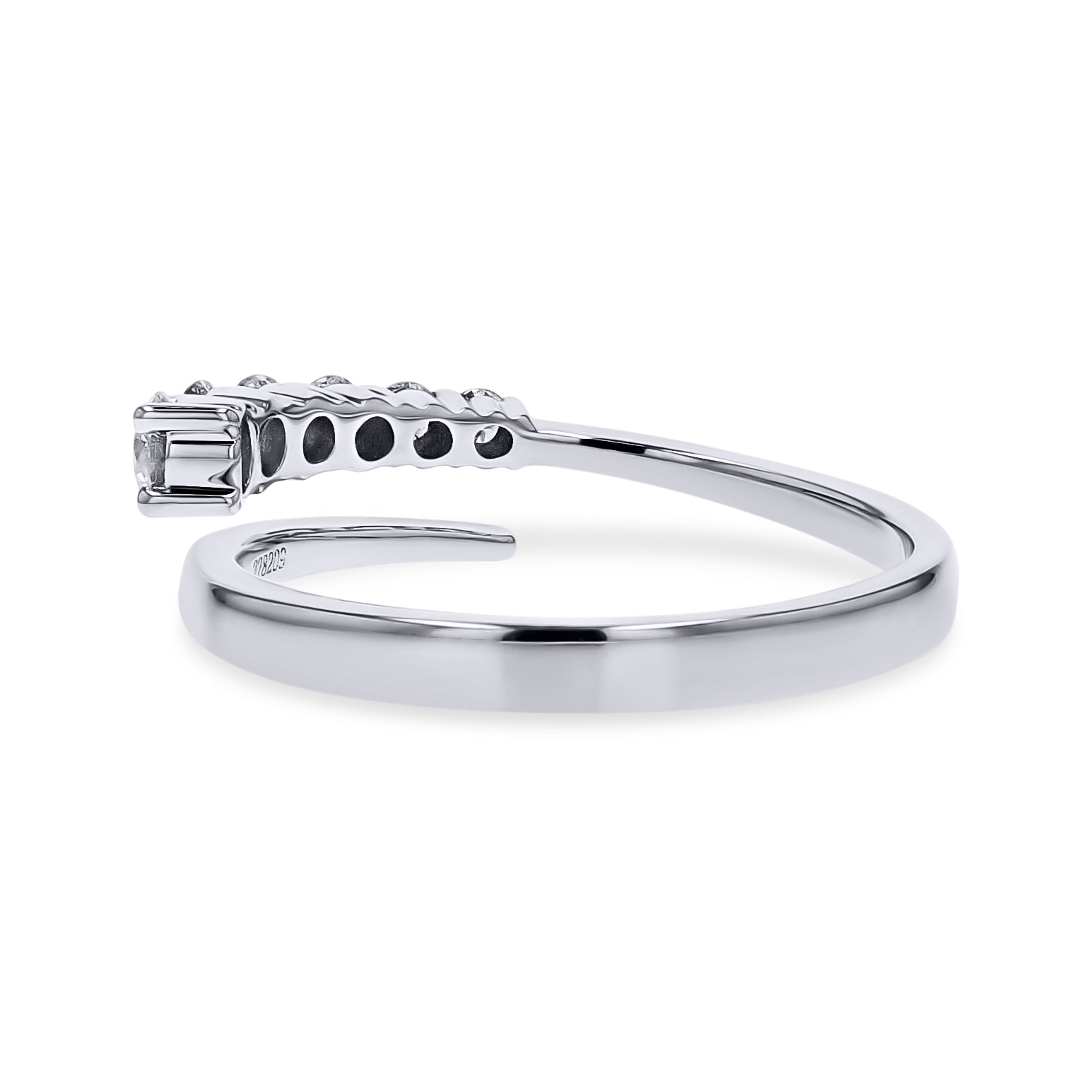 Graduated Diamond Wrap Ring by Simon G - Skeie's Jewelers