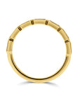 Bezel Baguette Diamond Band - Skeie's Jewelers