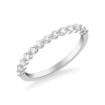 Shared Prong Diamond Wedding Band - Skeie's Jewelers