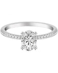 Diamond Accented Engagement Ring - Skeie's Jewelers