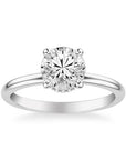 Classic Hidden Halo Solitaire - Skeie's Jewelers