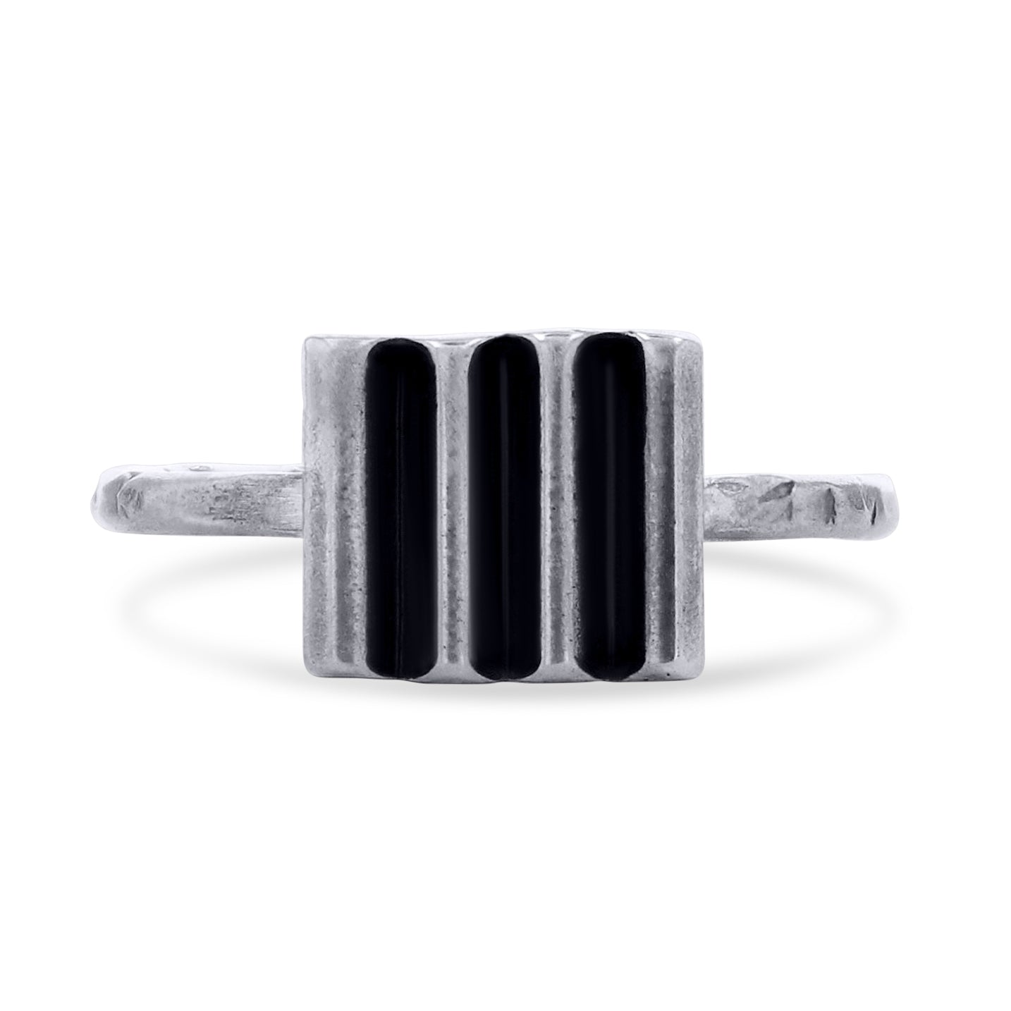 Arianna Nicolai Sterling Silver Ridged-Top Ring - Skeie's Jewelers