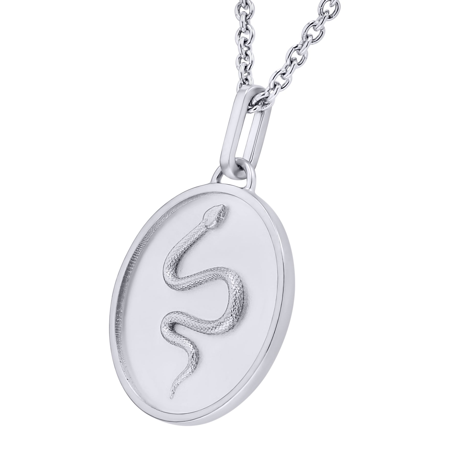 The Bijou Viper Medallion Pendant - Skeie's Jewelers
