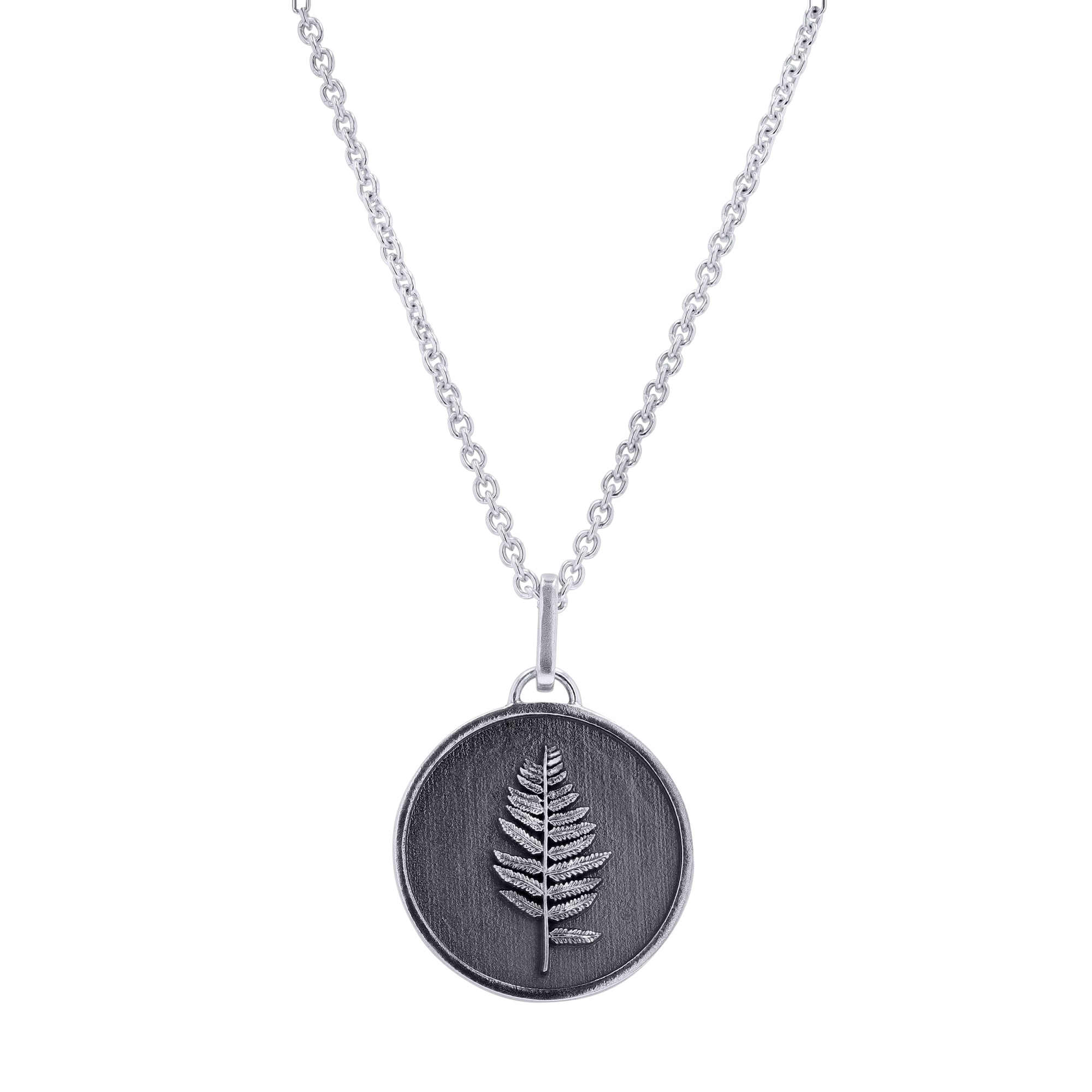The Bijou Fern Medallion Pendant - Skeie's Jewelers
