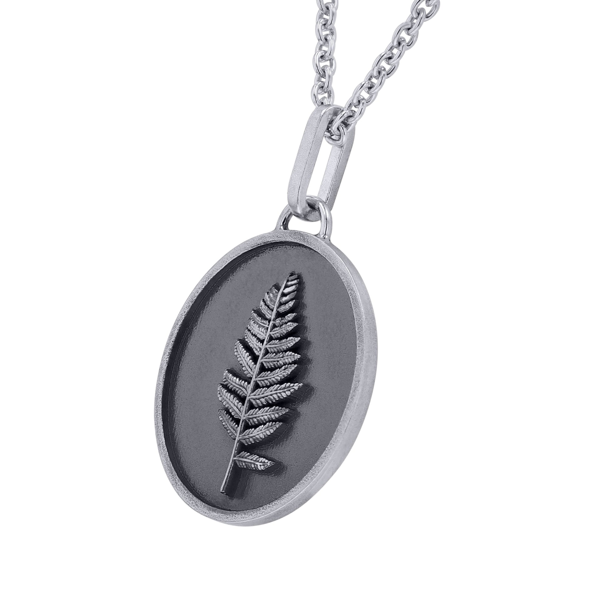The Bijou Fern Medallion Pendant - Skeie's Jewelers