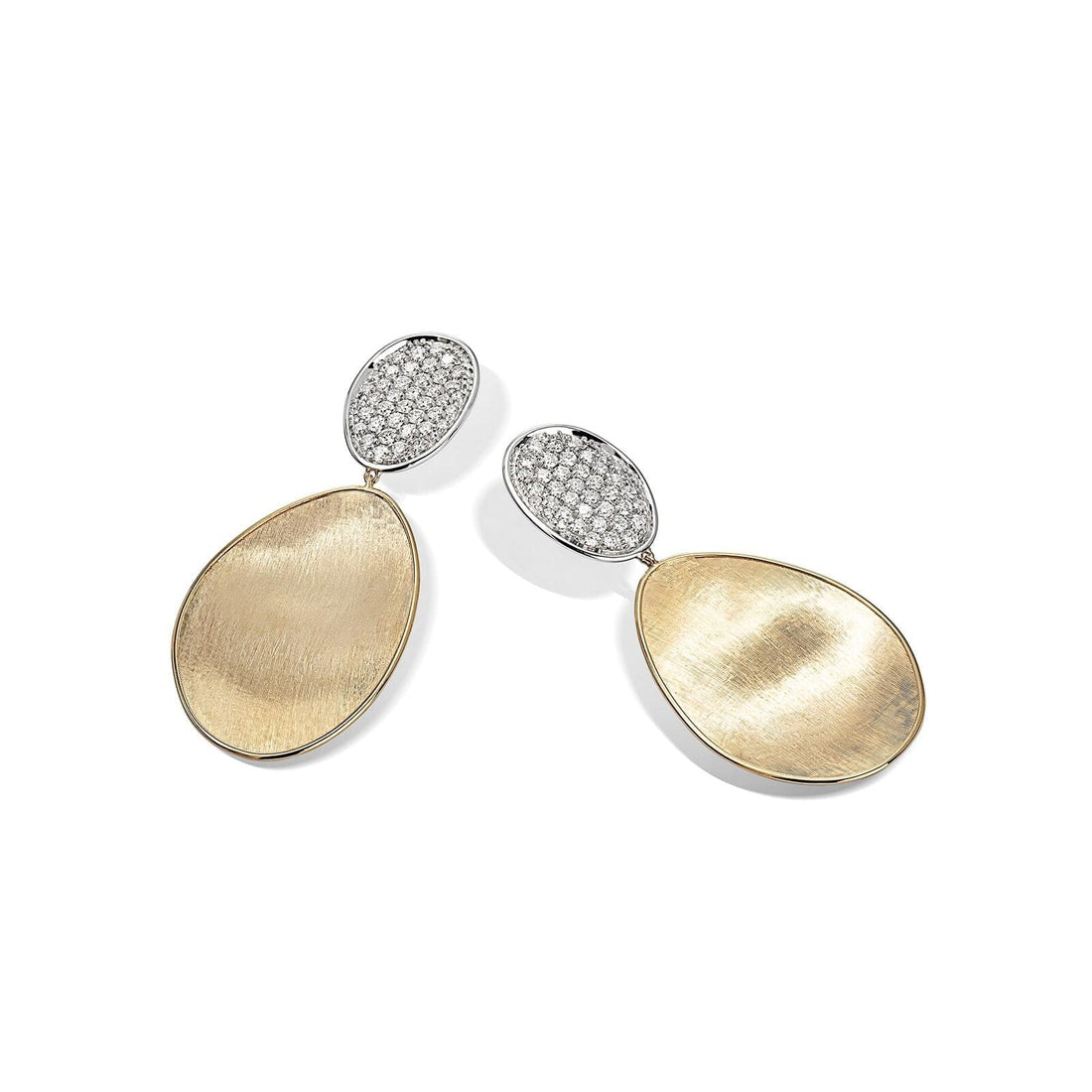 Margo Bicego® 'Lunaria' Yellow Gold Earrings - Skeie's Jewelers