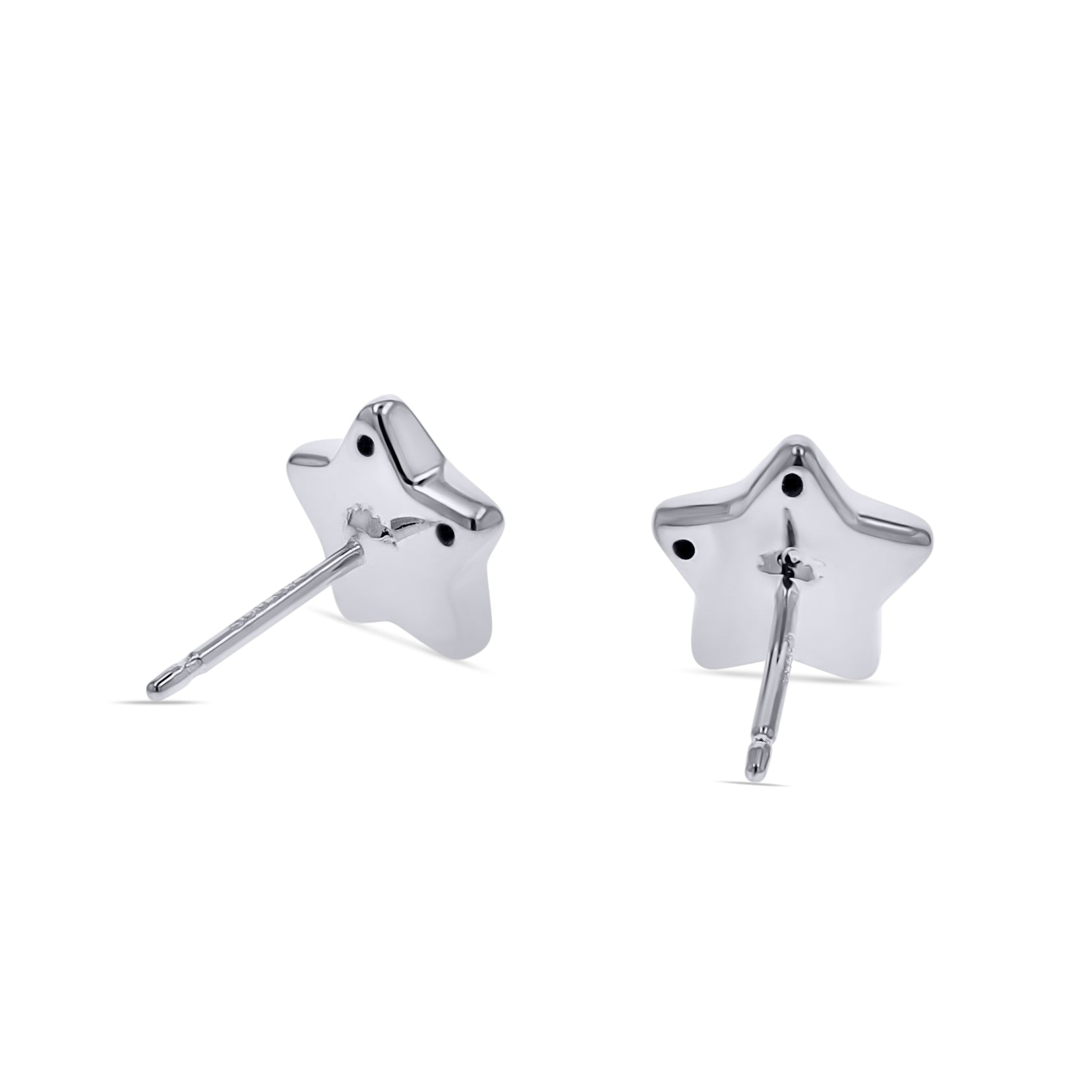 Silver Star Stud Earrings - Skeie's Jewelers
