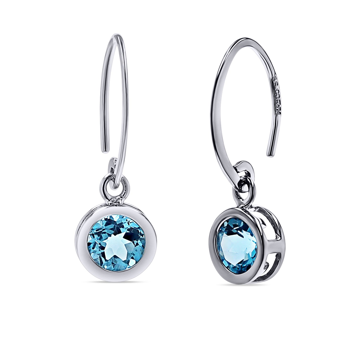 Rhodelite & Silver Earrings - Skeie's Jewelers