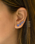Sapphire Studs - Skeie's Jewelers