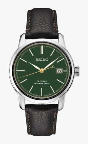 Seiko SPB407 Presage Urushi Green Dial Watch