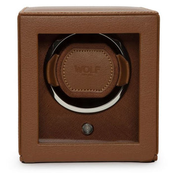 WOLF 1834 Cub Single Watch Winder with Cover