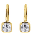 Ascher-Cut Diamond Dangle Earrings - Skeie's Jewelers