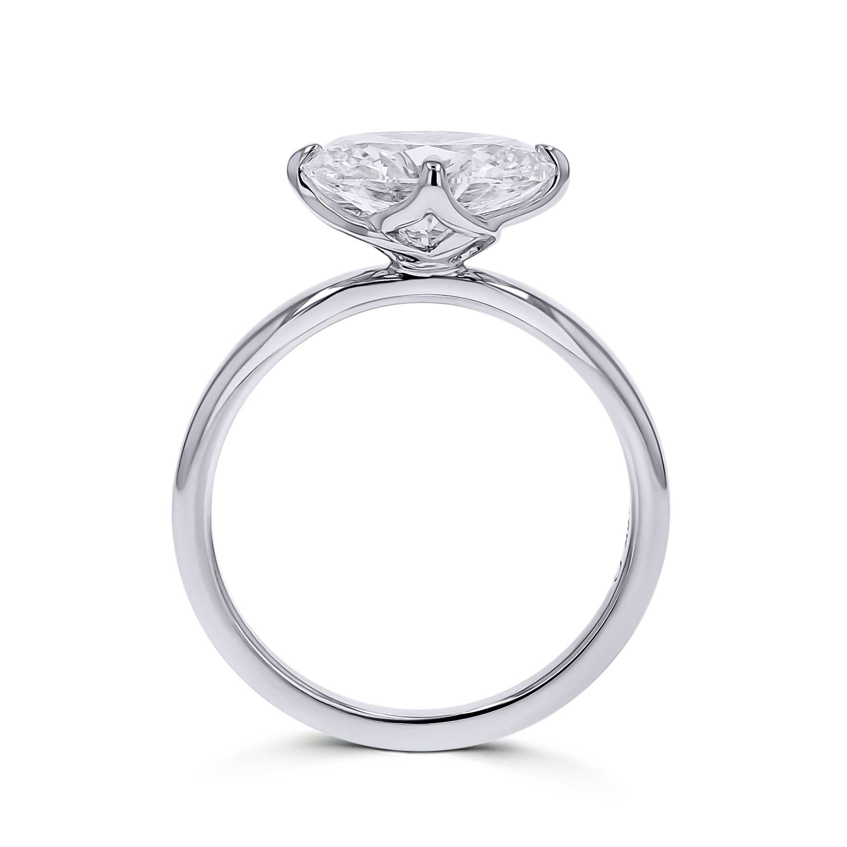 Lab-Grown East-West Diamond Solitaire - Skeie's Jewelers