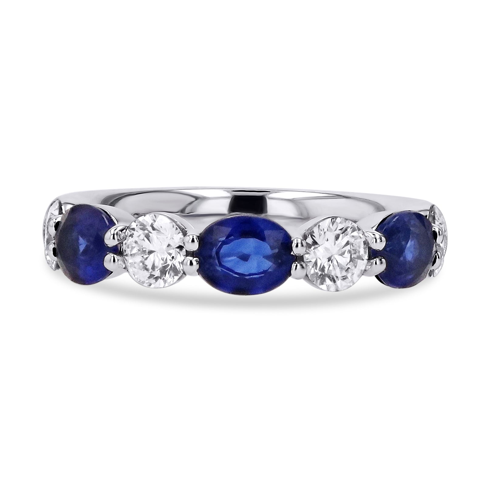JB Star Oval-Cut Sapphire and Diamond Ring - Skeie's Jewelers