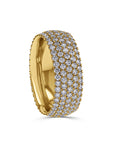 5-Row Eternity Pave Diamond Ring - Skeie's Jewelers