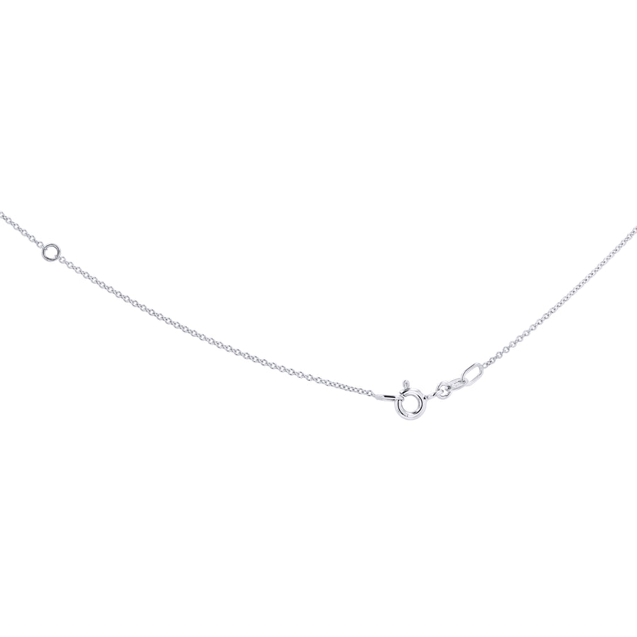 The Skeie's Diamond-Bezel Solitaire Necklace