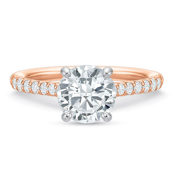 The Classic Diamond Line Engagement Ring - Skeie's Jewelers
