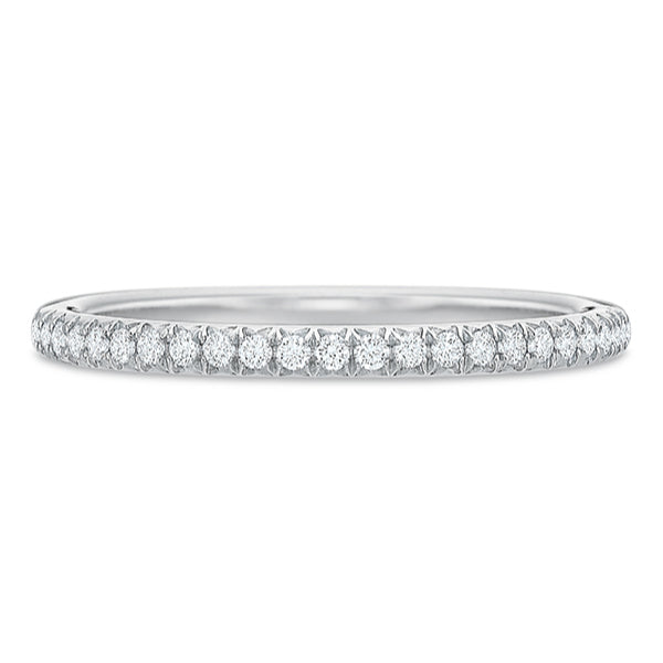 The French Cut Eternity Diamond Band - Skeie's Jewelers