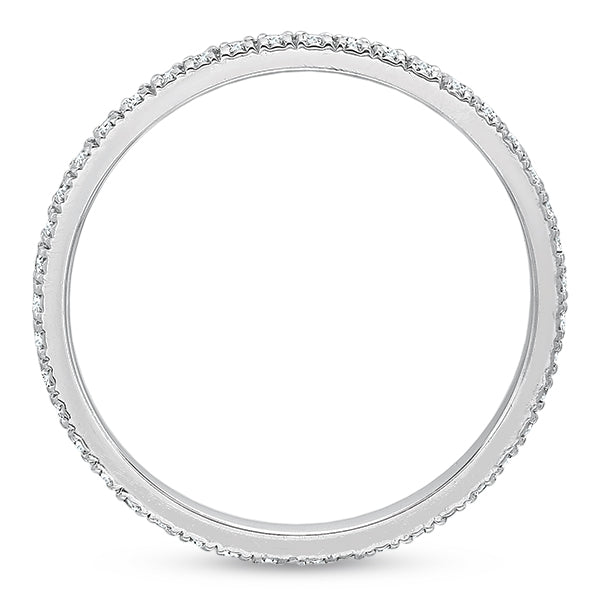 The French Cut Eternity Diamond Band - Skeie's Jewelers