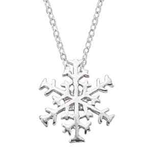 Carla | Nancy B. Sterling Silver Snowflake Pendant Necklace - Skeie's Jewelers