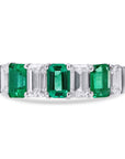JBStar Emerald & Diamond Ring - Skeie's Jewelers