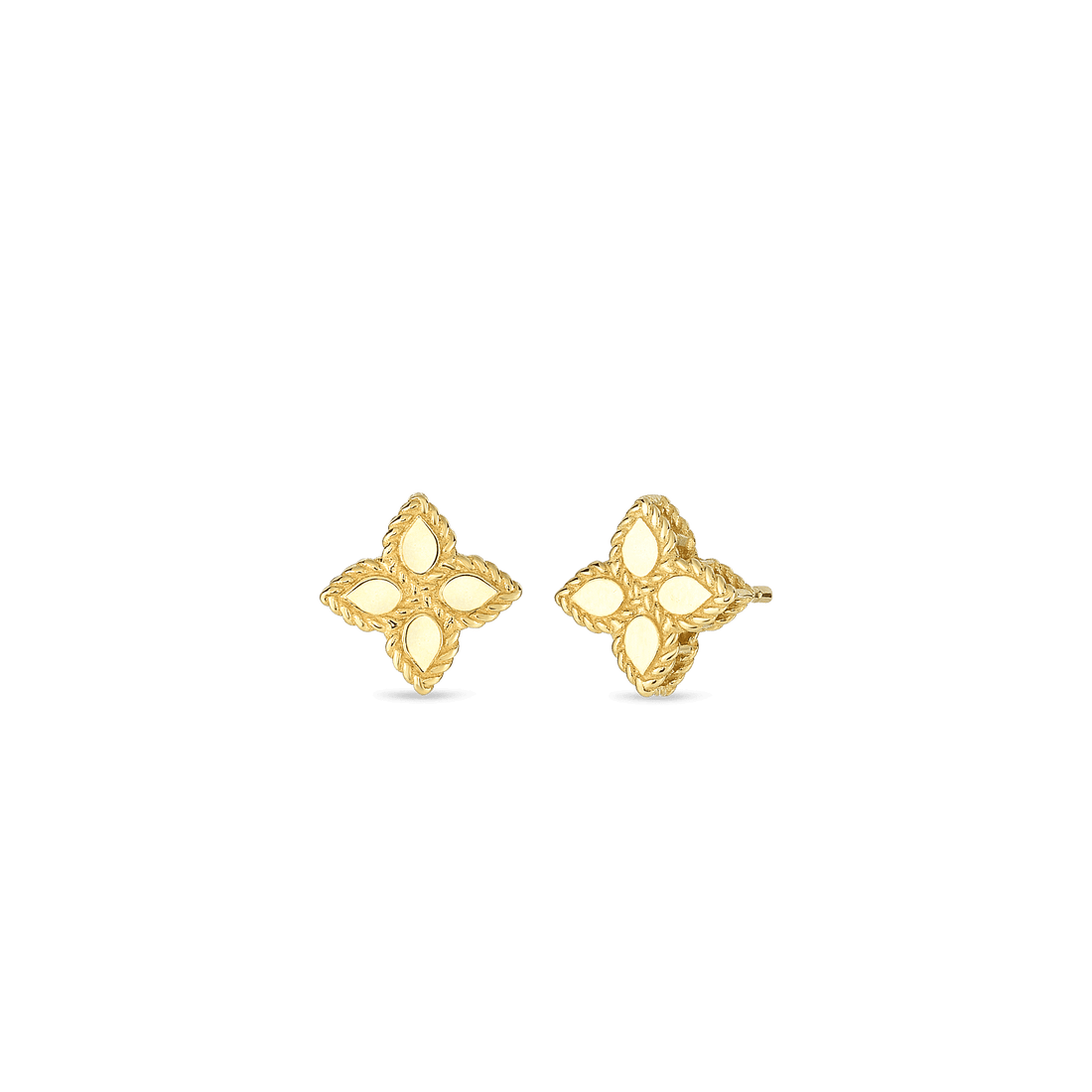 Roberto Coin Small Princess Flower Stud Earrings - Skeie's Jewelers